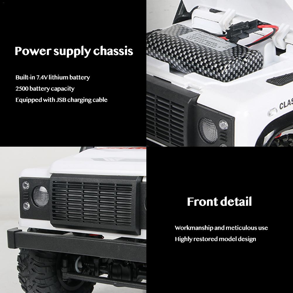 Mangniu MN99 1:12 RC Crawler Car Model Toy